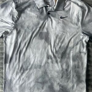 NWT NIKE Men's Dri-Fit Tour Ombre Print Golf Polo